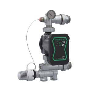 segusõlm termostaadi ja elektrooniliselt juhitava pumbaga GPE25-6-130